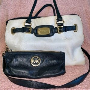 Michael Kors purse and wristlet